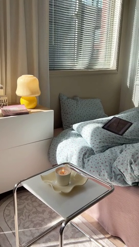 91家纺网 家纺一手货源 找家纺 萝莉家纺 2025新款全棉双层皱皱纱四件套 蓝栩