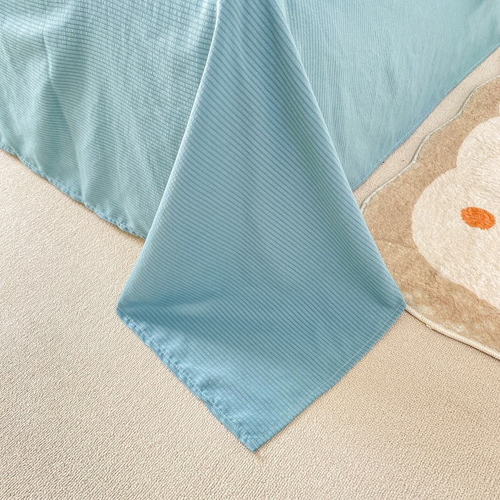 91家纺网 家纺一手货源 找家纺 憨豆 2025直播代发泡泡云朵棉印花夏被四件套系列 侏罗纪