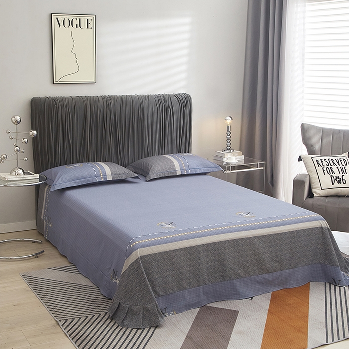 91家纺网 家纺一手货源 找家纺 格里芬家纺 2025新款全棉大版13372纯棉印花四件套 简爱