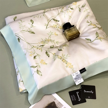 91家纺网 家纺一手货源 找家纺 （总）朵美 2025新款50支天丝印花夏被+夏被四件套