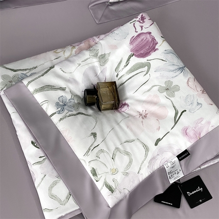 91家纺网 家纺一手货源 找家纺 （总）朵美 2025新款50支天丝印花夏被+夏被四件套