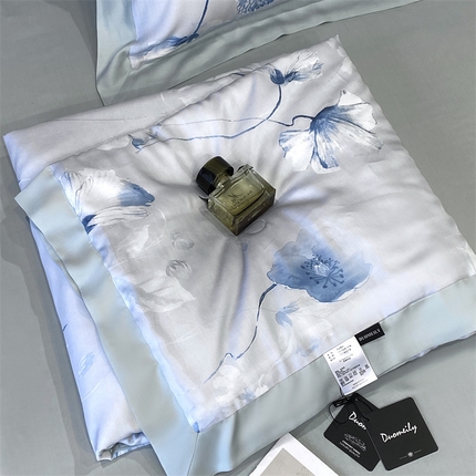 91家纺网 家纺一手货源 找家纺 （总）朵美 2025新款50支天丝印花夏被+夏被四件套