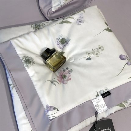 91家纺网 家纺一手货源 找家纺 （总）朵美 2025新款50支天丝印花夏被+夏被四件套