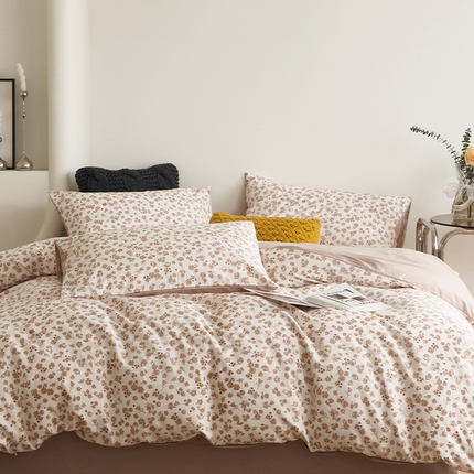 91家纺网 家纺一手货源 找家纺 （总）希文家纺 2024新款全棉13372四件套-莱茵河畔系列