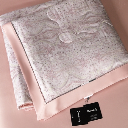 91家纺网 家纺一手货源 找家纺 （总）朵美 2025新款50支天丝镂空单夏被