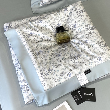 91家纺网 家纺一手货源 找家纺 （总）朵美 2025新款50支天丝印花夏被+夏被四件套