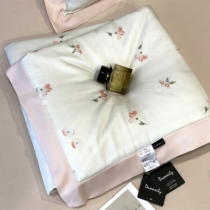 91家纺网 家纺一手货源 找家纺 （总）朵美 2025新款50支天丝印花夏被+夏被四件套