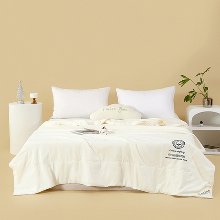 91家纺网 家纺一手货源 找家纺 （总）芯恋家居 2025新款水洗100％长绒棉新疆棉花夏被春秋被