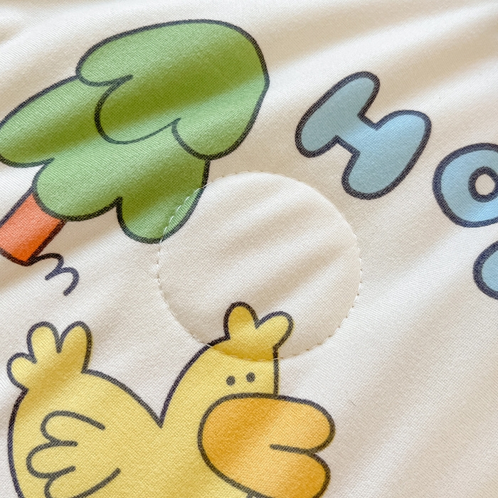 91家纺网 家纺一手货源 找家纺 桃子家居 2024新款A类高品质牛奶丝软糯针织棉夏被 针织棉-童年伙伴