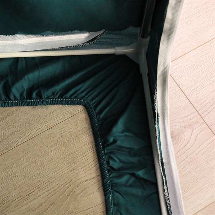 91家纺网 家纺一手货源 找家纺 卓尔居 2025新款学生一体式遮光窗帘蚊帐 菠萝