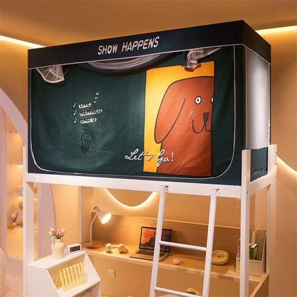 91家纺网 家纺一手货源 找家纺 （总）卓尔居 2025新款学生遮光床帘普通款