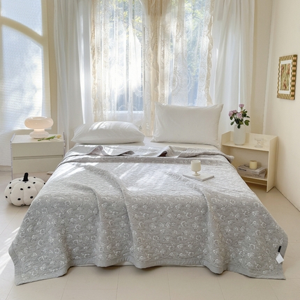 91家纺网 家纺一手货源 找家纺 （总）33家纺新款A类全棉高端色织提花毯全棉夏被针织棉盖毯夏凉被空调被