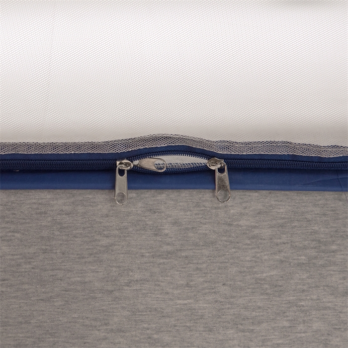 91家纺网 家纺一手货源 找家纺 佳梦家纺 2024新款大顶跑量款免安装蚊帐 大顶加密蓝