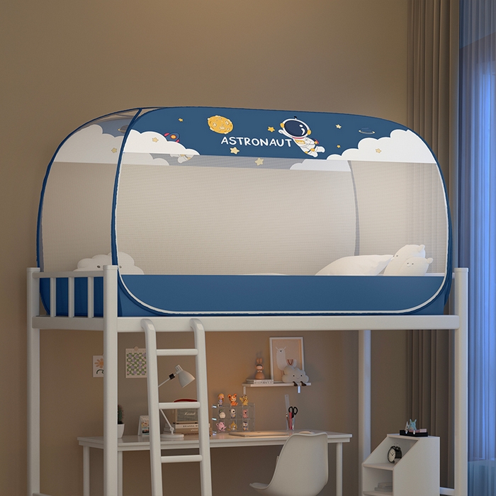 91家纺网 家纺一手货源 找家纺 （总）佳梦家纺 2024新款学生款蒙古包蚊帐