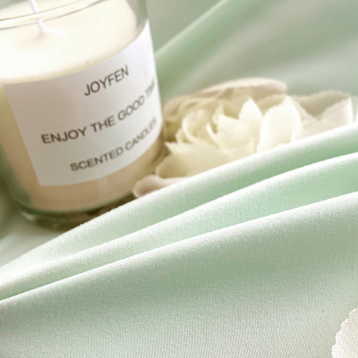 91家纺网 家纺一手货源 找家纺 水洗亲肤棉立体刺绣四件套公主风四件套 百花齐放-浅绿