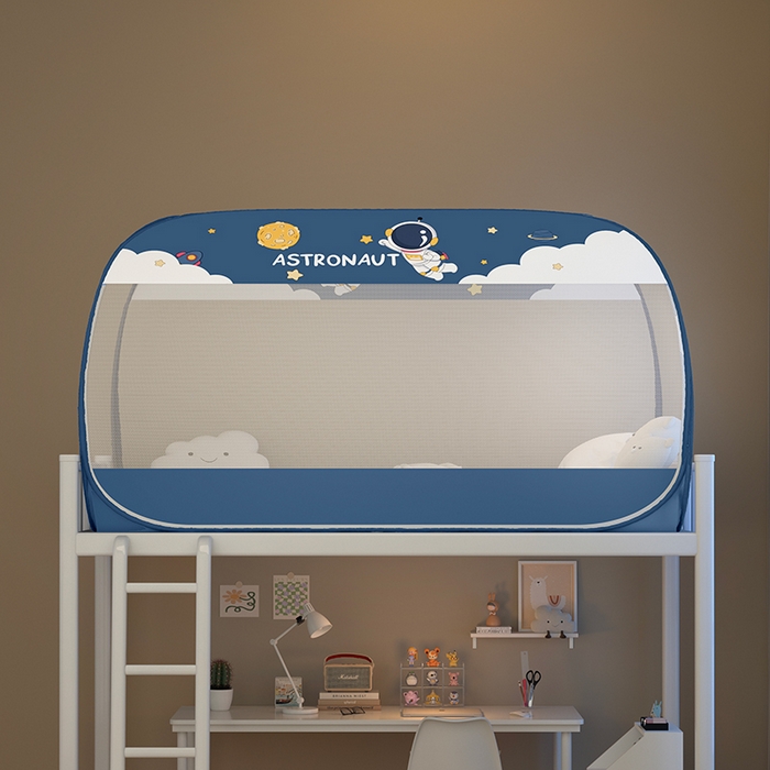 91家纺网 家纺一手货源 找家纺 （总）佳梦家纺 2024新款学生款蒙古包蚊帐