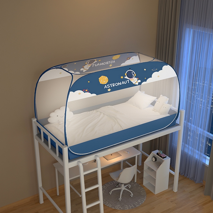 91家纺网 家纺一手货源 找家纺 （总）佳梦家纺 2024新款学生款蒙古包蚊帐