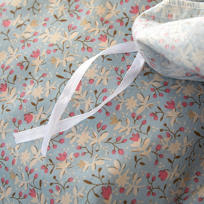 91家纺网 家纺一手货源 找家纺 一米阳光 2024新款小清新AB版全棉四件套 贝尔兰