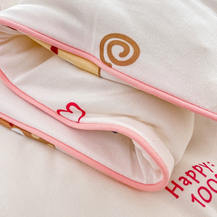 91家纺网 家纺一手货源 找家纺 眠优居 2024新款A类针织棉大豆纤维夏被 冰激凌