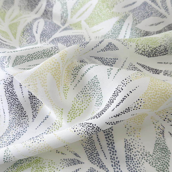 91家纺网 家纺一手货源 找家纺 娇逸家居 2025新款50支莱赛尔数码印花宽边拼角天丝四件套（可搭配同系列夏被和床盖） 春分