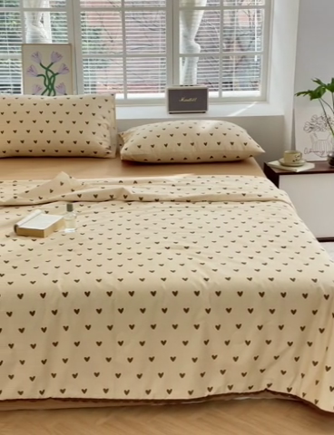 91家纺网 家纺一手货源 找家纺 （总）星期八 2024新款全棉夏被四件套