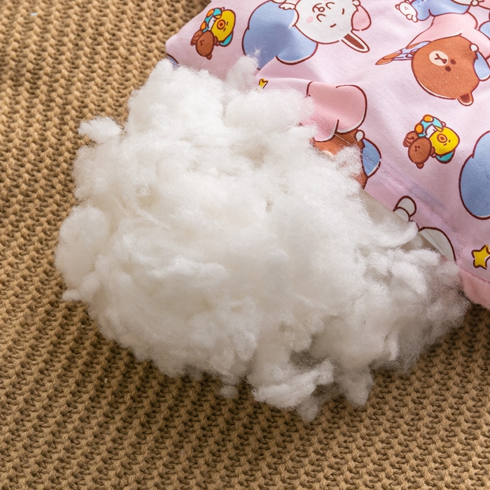 91家纺网 家纺一手货源 找家纺 芯元素 2024新款儿童全棉豆豆枕 安睡小熊