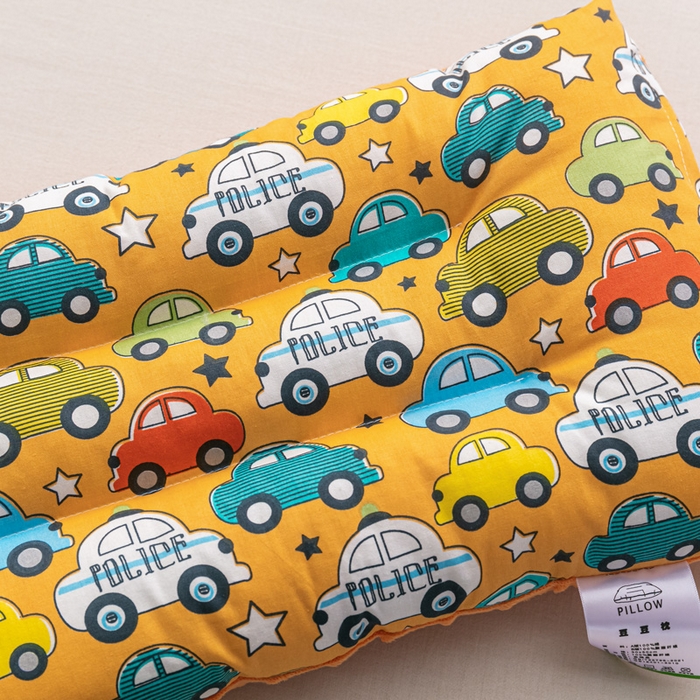 91家纺网 家纺一手货源 找家纺 芯元素 2024新款儿童全棉豆豆枕 卡通汽车