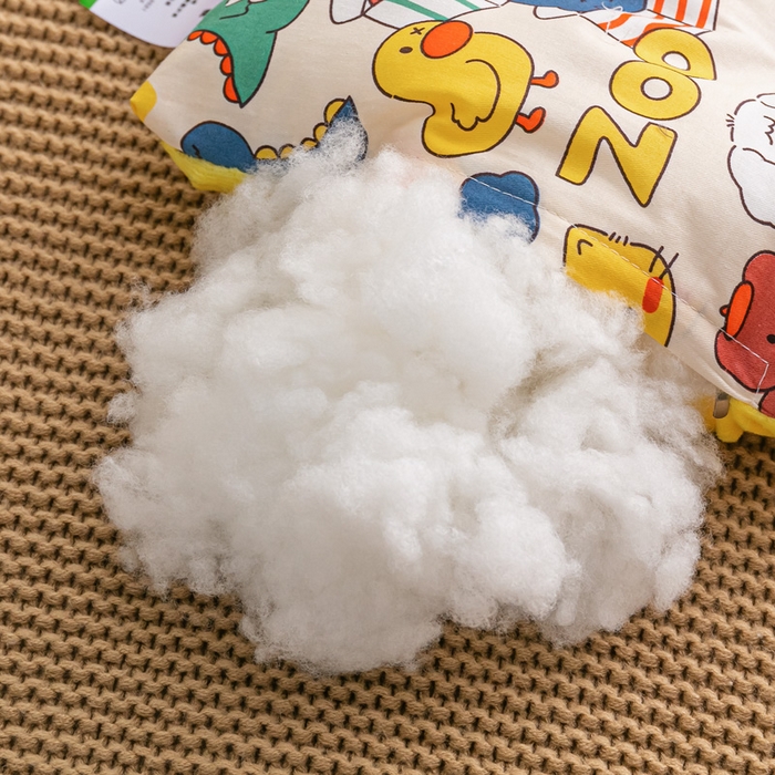 91家纺网 家纺一手货源 找家纺 芯元素 2024新款儿童全棉豆豆枕 动物乐园