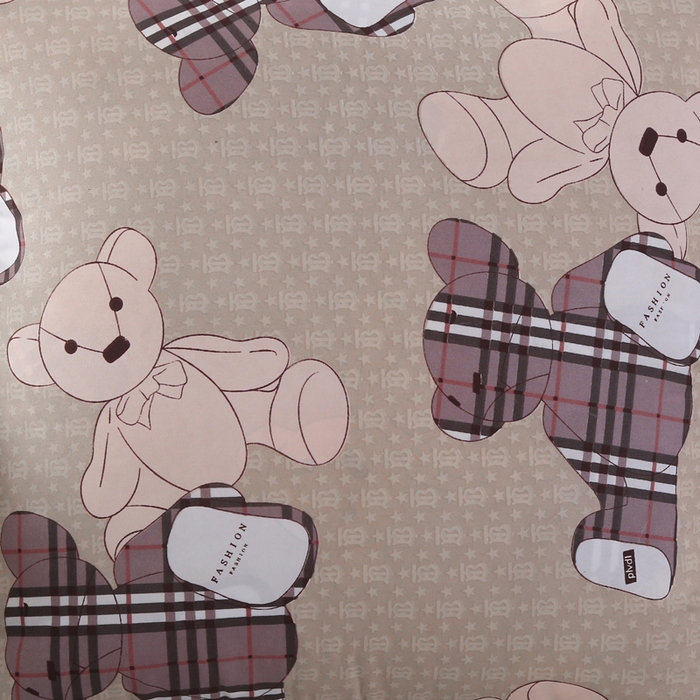 91家纺网 家纺一手货源 找家纺 铭宣家居 2025新增花型 亲肤柔软棉被抱枕被 宝丽熊