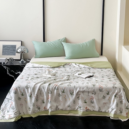 91家纺网 家纺一手货源 找家纺 顾里 2024新款60支天丝莱赛尔夏被 盛夏