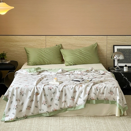 91家纺网 家纺一手货源 找家纺 顾里 2024新款60支天丝莱赛尔夏被 织夏