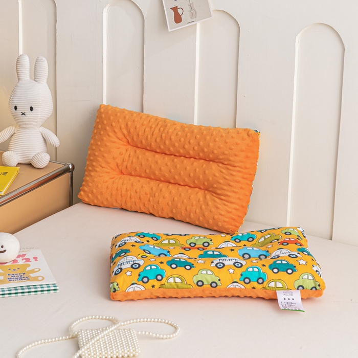 91家纺网 家纺一手货源 找家纺 芯元素 2024新款儿童全棉豆豆枕 卡通汽车