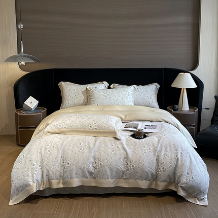 91家纺网 家纺一手货源 找家纺 （总）梵克保罗 2024莱赛尔数码印花四件套