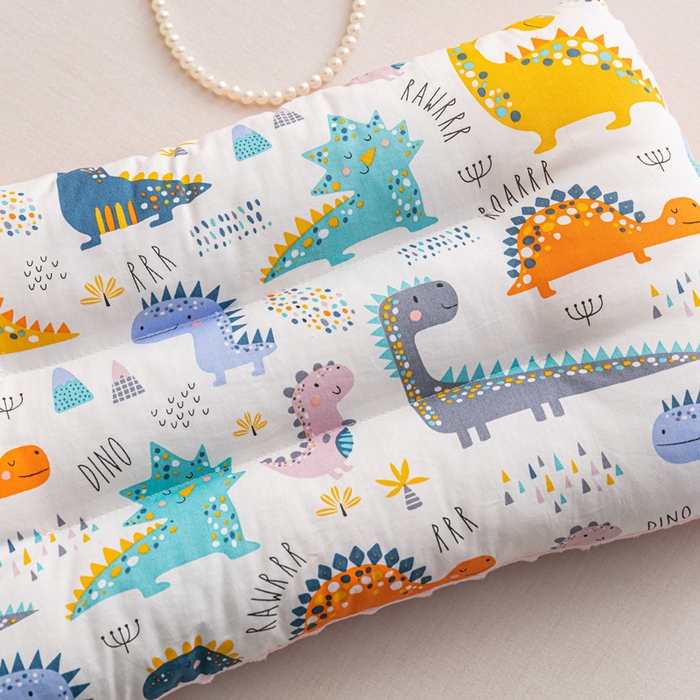 91家纺网 家纺一手货源 找家纺 芯元素 2024新款儿童全棉豆豆枕 恐龙时代