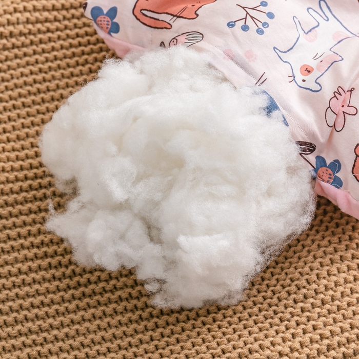 91家纺网 家纺一手货源 找家纺 芯元素 2024新款儿童全棉豆豆枕 猫猫花园