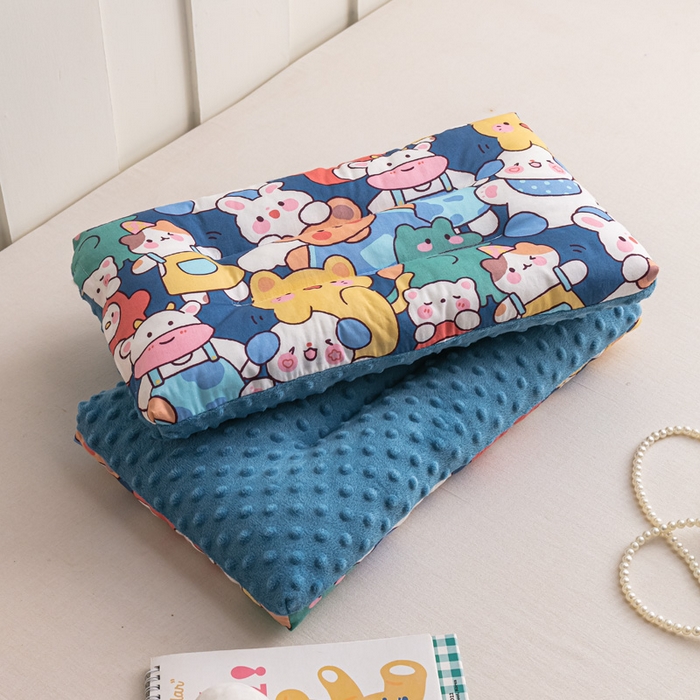 91家纺网 家纺一手货源 找家纺 芯元素 2024新款儿童全棉豆豆枕 小伙伴们