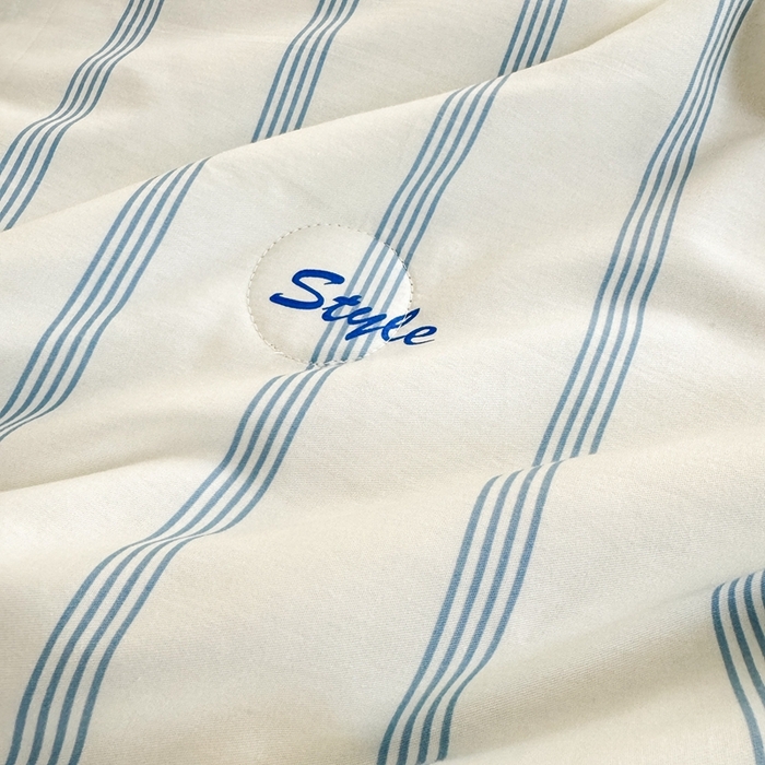 91家纺网 家纺一手货源 找家纺 星期八 2024新款全棉夏被四件套 小猫