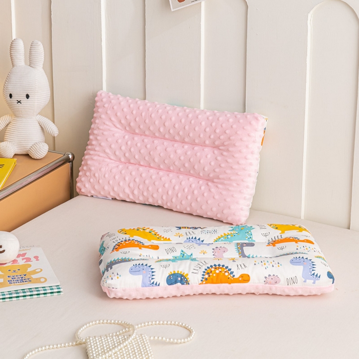 91家纺网 家纺一手货源 找家纺 芯元素 2024新款儿童全棉豆豆枕 恐龙时代