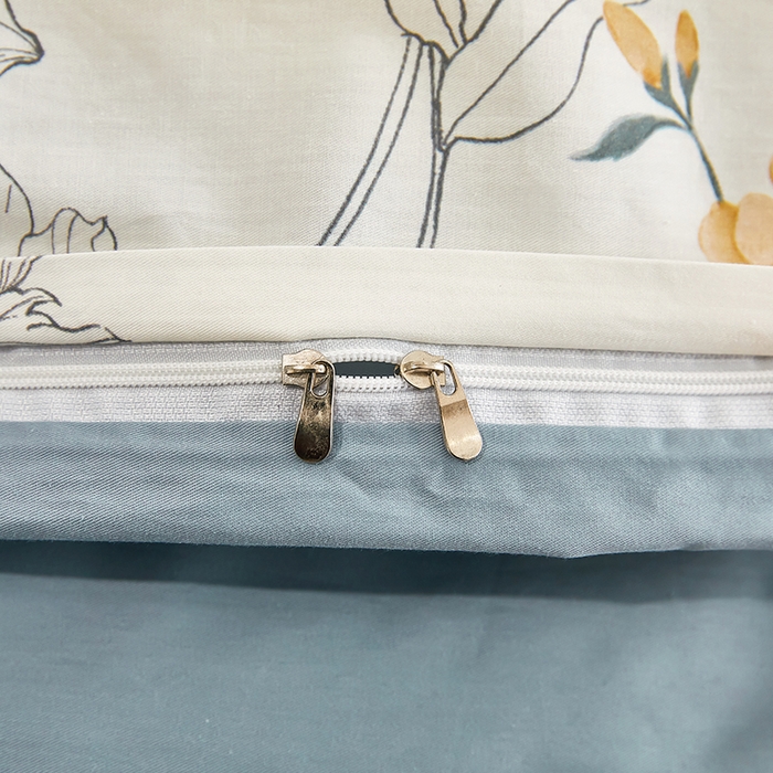 91家纺网 家纺一手货源 找家纺 雲归梦 2024新款全棉铂金棉数码印花四件套 暮春美景