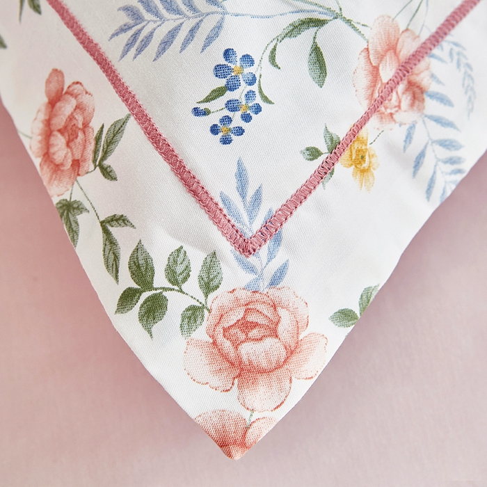 91家纺网 家纺一手货源 找家纺 雲归梦 2024新款全棉活性13372印花四件套 芬妮粉