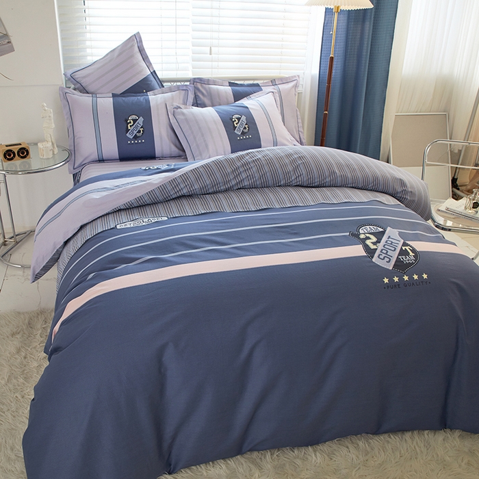 91家纺网 家纺一手货源 找家纺 启航家居 2025春夏直播爆款全棉大版印花四件套 罗马之旅