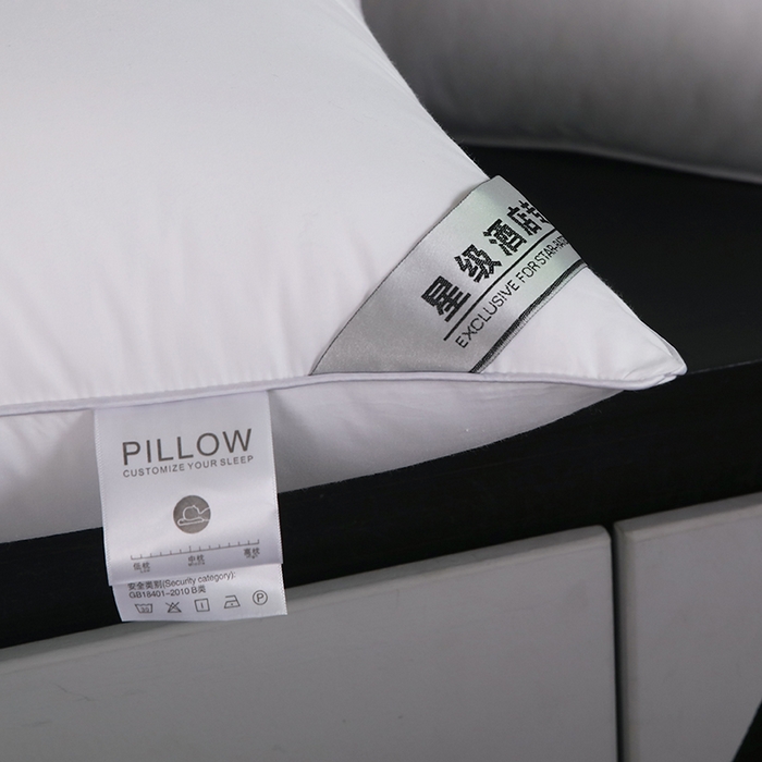 91家纺网 家纺一手货源 找家纺 （总）宜眠家纺 2024新款酒店枕芯全棉纯白酒店枕头羽丝棉45*75cm