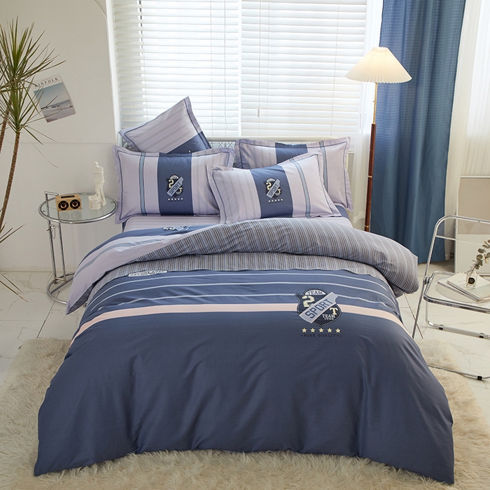 91家纺网 家纺一手货源 找家纺 启航家居 2025春夏直播爆款全棉大版印花四件套 罗马之旅