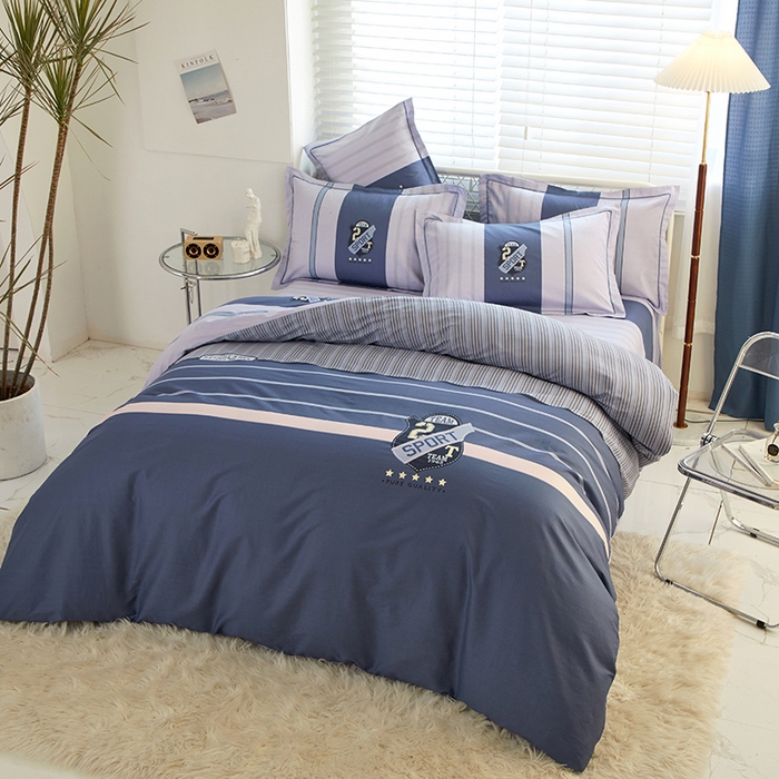 91家纺网 家纺一手货源 找家纺 启航家居 2025春夏直播爆款全棉大版印花四件套 罗马之旅