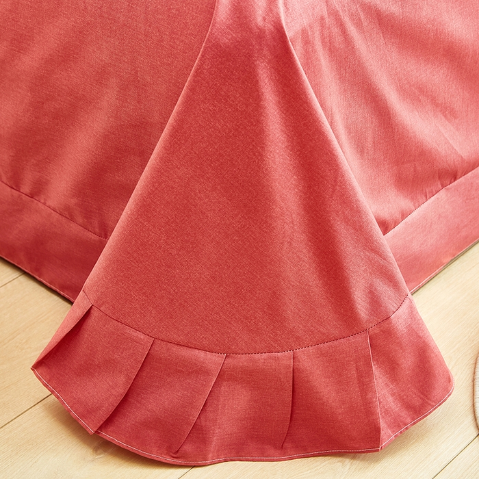 91家纺网 家纺一手货源 找家纺 雲归梦 2024新款全棉活性13372印花四件套 纯真 米