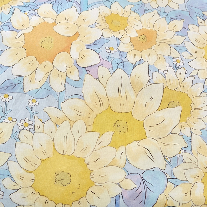 91家纺网 家纺一手货源 找家纺 雲归梦 2024新款全棉铂金棉数码印花四件套 秘密花园 兰