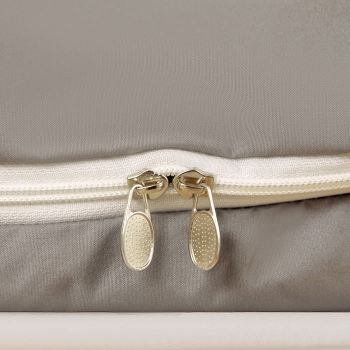 91家纺网 家纺一手货源 找家纺 宅部落 2024新款99%全遮光涂层学生上下铺蚊帐 纯色-灰色