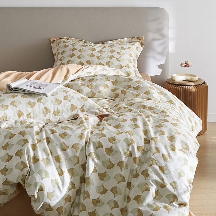 91家纺网 家纺一手货源 找家纺 千朵森 2024新款A类40支长绒棉全棉印花四件套-风格一 爱丽丝