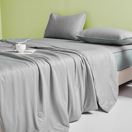 91家纺网 家纺一手货源 找家纺 （总）莱登卡奴 2025新款A类云母凉感丝夏被四件套夏凉被空调被子被芯