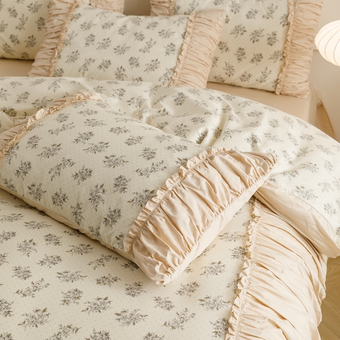 91家纺网 家纺一手货源 找家纺 （总）金奇达家纺 2024新款【南法庄园】全棉四件套